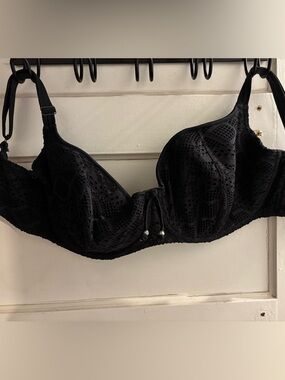 Freya - Black Sundance Sweetheart bikini top - UK 34GG/US 34J